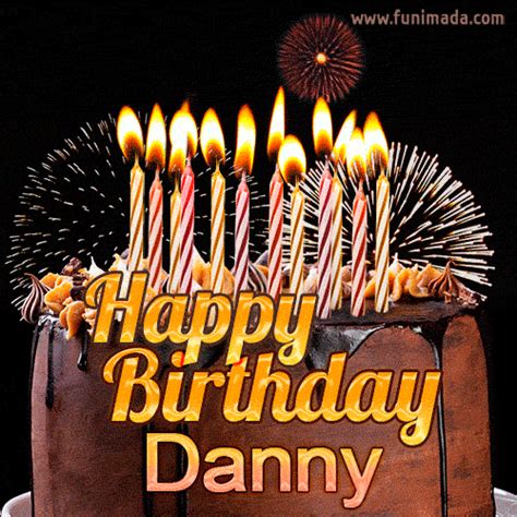 happy birthday danny gif|More.